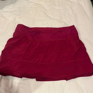 NWOT✨ Pace rival lululemon skirt “magenta purple”